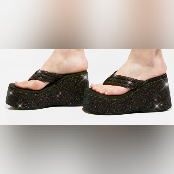 Platform Flip Flops - Picture 1 of 6